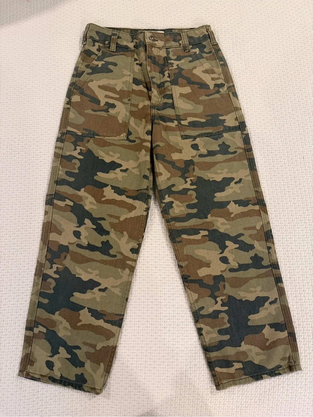 Free People Remy Camo Pants 27